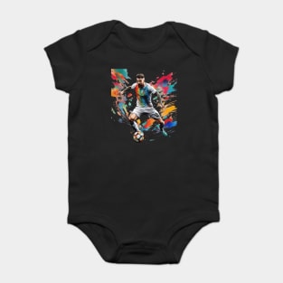 Football Striker Baby Bodysuit